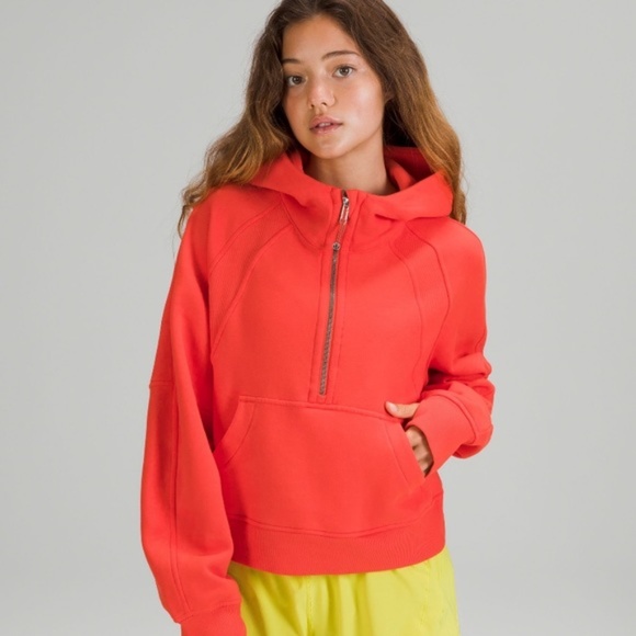 lululemon athletica Tops - Lululemon Scuba Oversized Half Zip Hoodie
